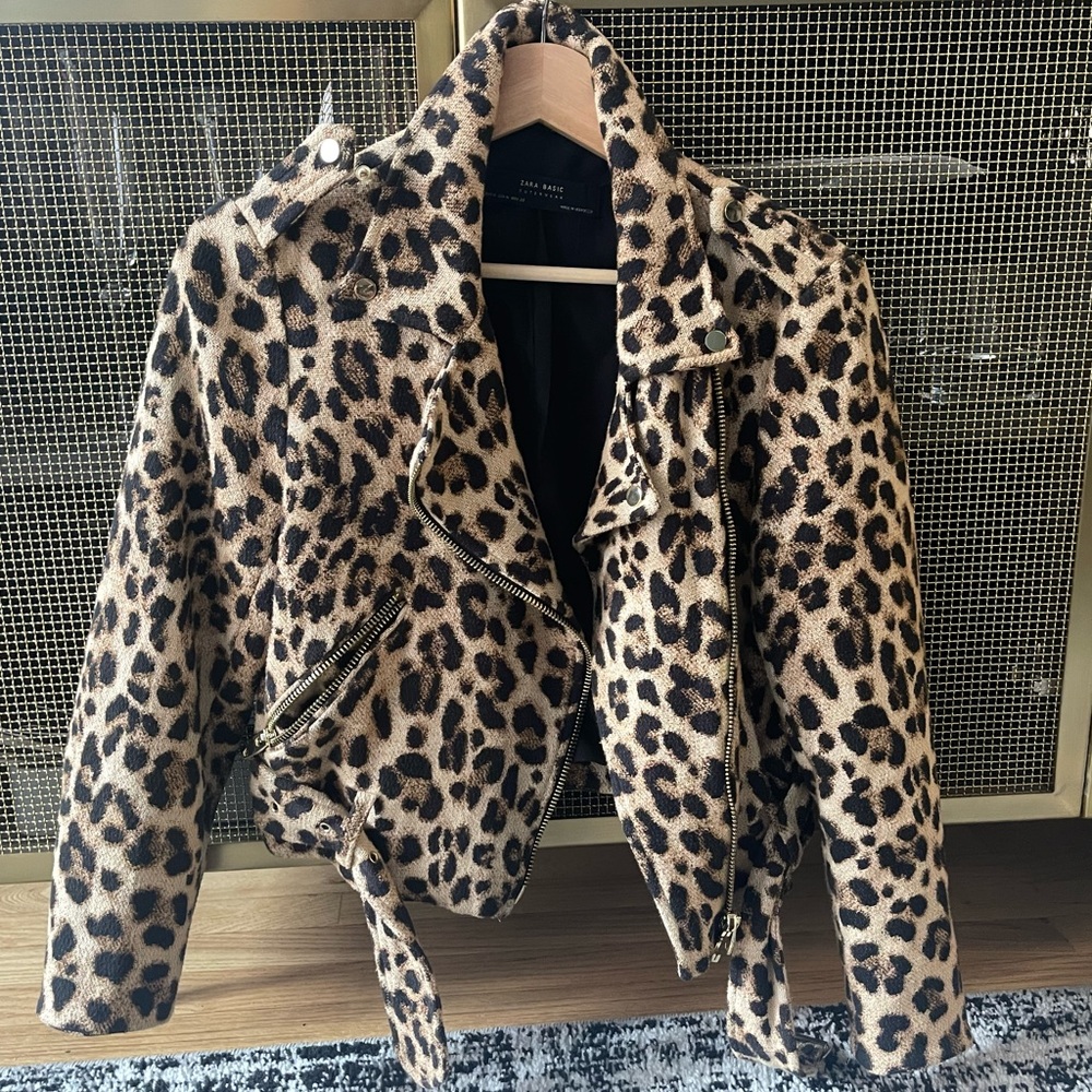 Zara Leopard jacket -